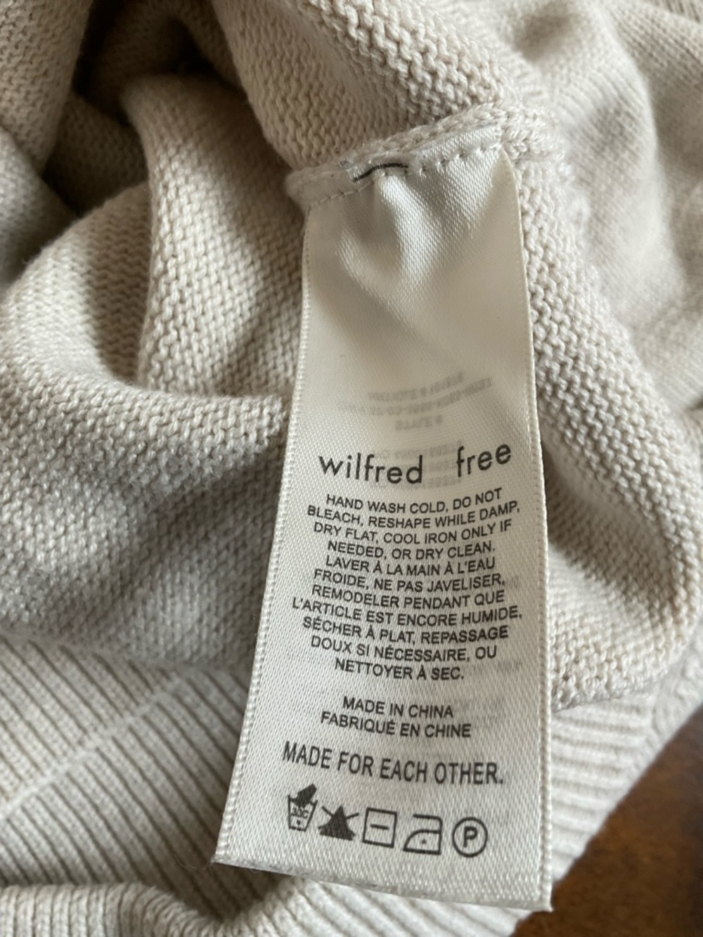 Aritzia Wilfred Free Harper Sweater - Picture 5 of 7